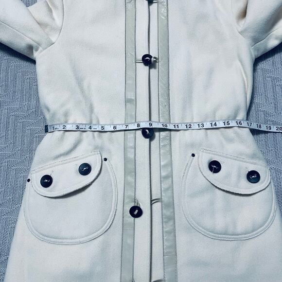 Mackage winter white wool long jacket - Picture 12 of 13